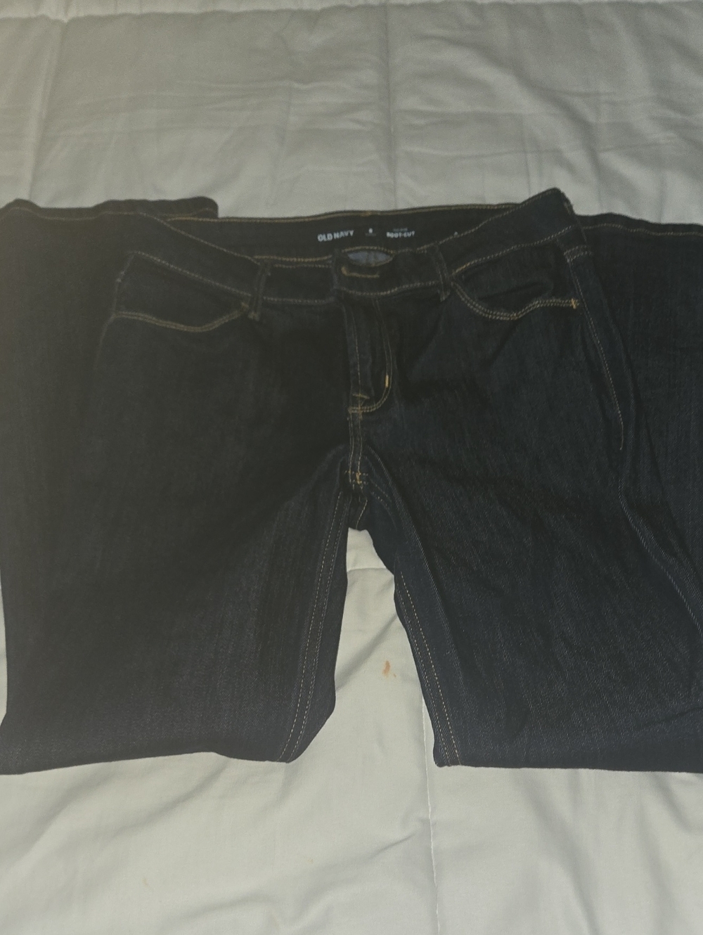 Old Navy Dark Blue Women's Boot Cut Jeans